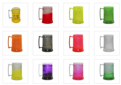 Caneca Chopp Gel 400 ml