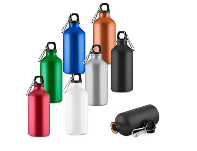 Garrafa em alumínio reciclado